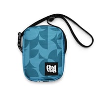 Image 1 of Teal Pattern Utility crossbody bag