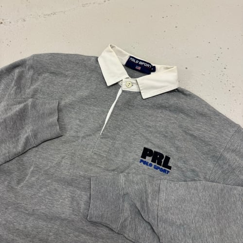 Image of 1990s Ralph Lauren Polo Sport Rugby Shirt, Size Large