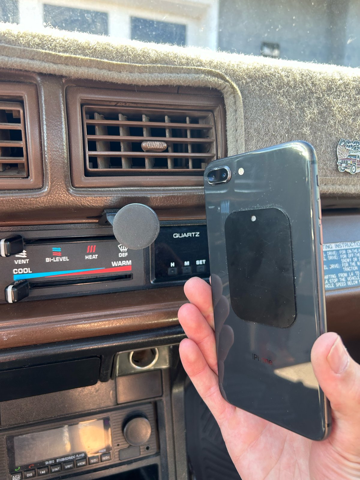 Direct-fit phone mount for 84-88 pickups and 4Runners. | Caribou Cupholder