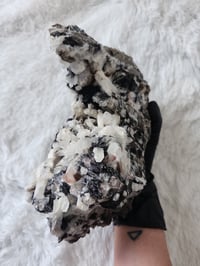 Image 6 of 8.4lb Specularite Large Crystal Specimen with Custom Stand 