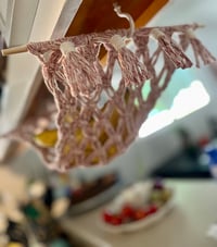 Image 5 of Fruit/Vegetable Macrame Hammock 🍌🍎🍅🥑