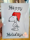 Snoopy holiday card