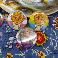 Image 3 of Gentlebeard Pride Pinback Buttons Set