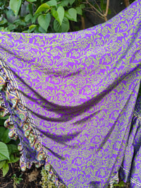 Image 3 of Stevie co ord set -Purple and Green
