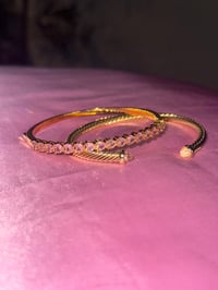 Image 2 of Pink Bracelet Set