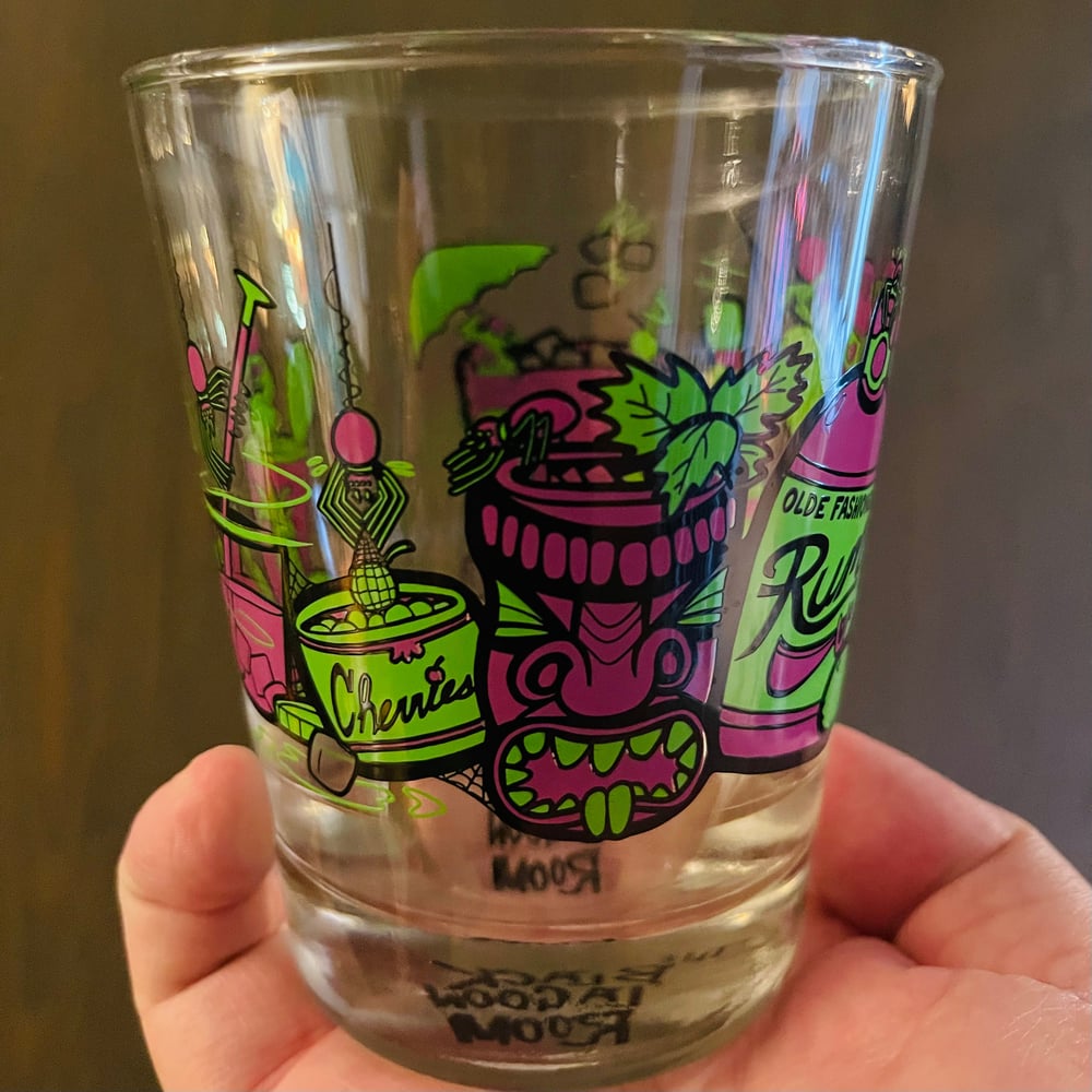 ITSY TIPSY SPIDERS 15oz Full Color Limited Mai Tai Cocktail Glass