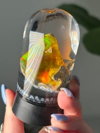 Image 8 of LARGE ETHIOPIAN WATER OPAL -SEALED GLOBE- A