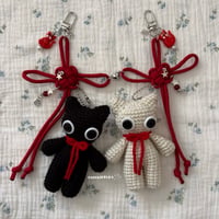 Image 1 of Matching Lucky Cat Keychain 