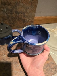 Image 8 of Blue / Purple Mugs with Black Feet