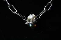 Image 5 of Dead Good rainbow marble and deer tooth chunky chain