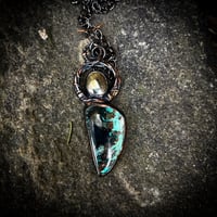 Image 2 of Chrysocolla & Pyrite 