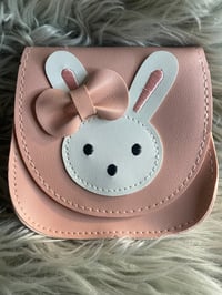 Image 1 of Light Pink Little Girls Rabbit Purse