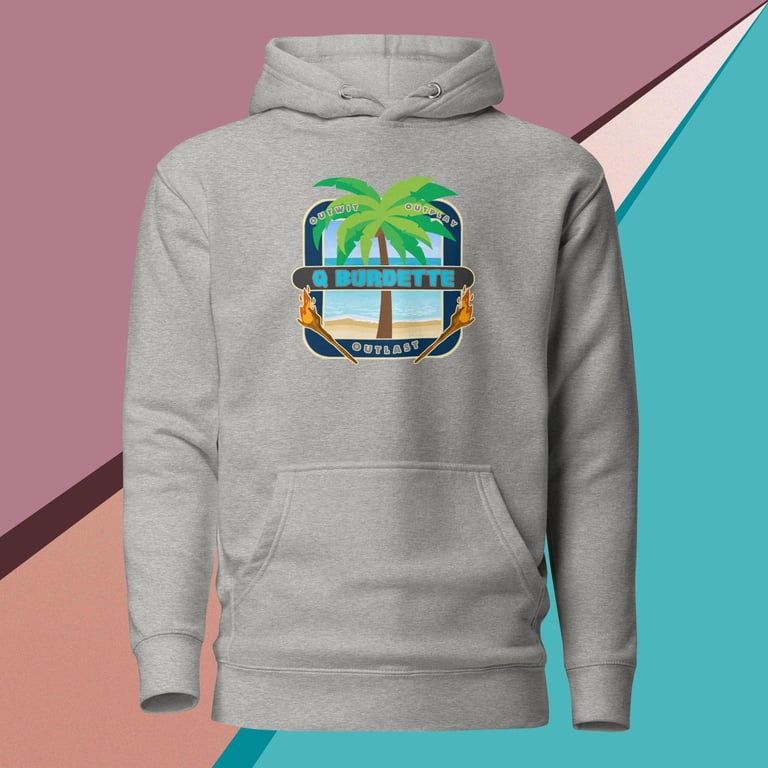 Q Burdette Survivin Hoodie Image 3