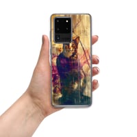 Image 12 of Beautiful Colorful Oil Painting Tabby Cat Inspired Clear Case for Samsung®