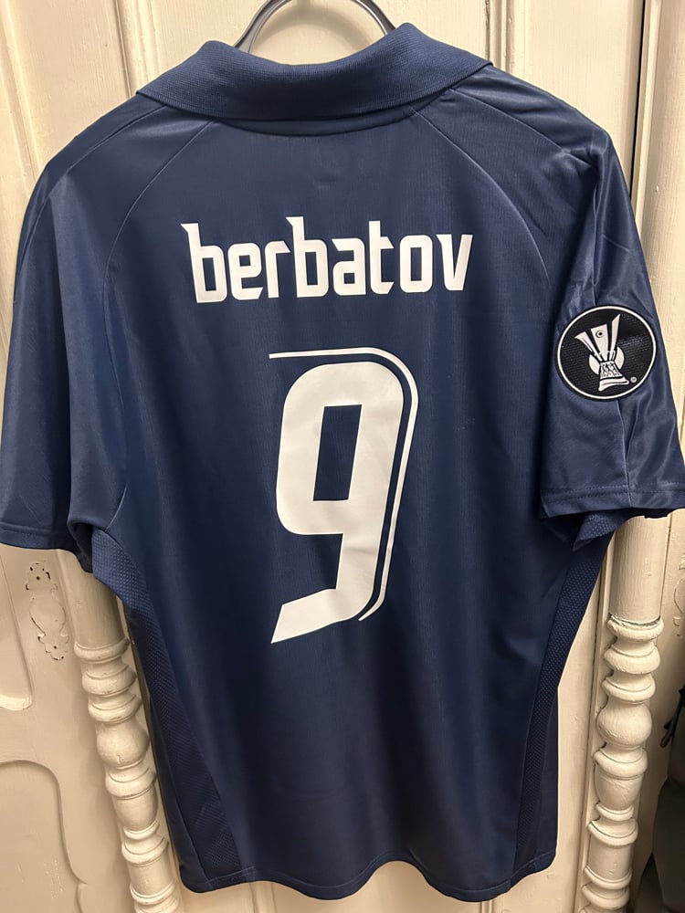 Image of  Tottenham Hotspur “BERBATOV 9” Away Shirt + UEFA patch (L)