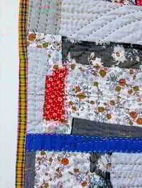 Image 4 of Sunshine - hand sewn wall quilt 