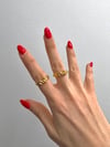 DOUBLE BARBED WIRE RING 