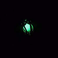 Image 4 of Green Glow-in-the-Dark Mermaid Lantern Pendant