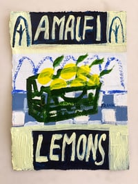 Crate of Amalfi lemons