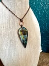 Teardrop Labradorite Pendant