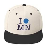 Image 1 of I [STAR] MN Ballcap (Light Blue Star)