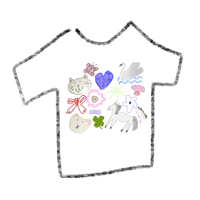 Image 1 of Animal pals Illustrated t shirt 