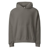 Image 4 of FRACTION HEAD Oversized heavyweight hoodie dark