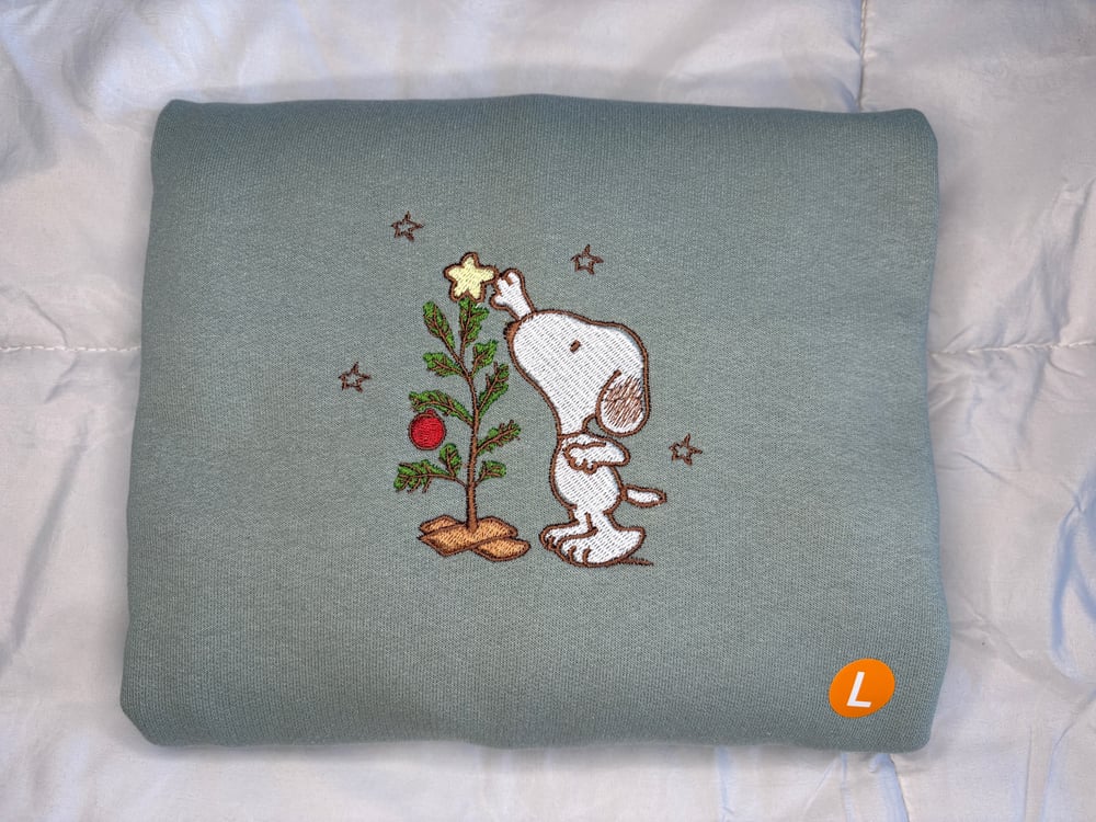 Image of Large Snoopy Christmas