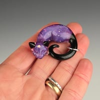 Image 3 of Stargazer Opal 3rd Eye Kitty: small