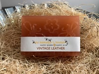 Image 1 of Vintage Leather Honeybee Glycerin Body Bar