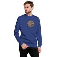 Image 22 of Why Da Face Embroidery Sweatshirt