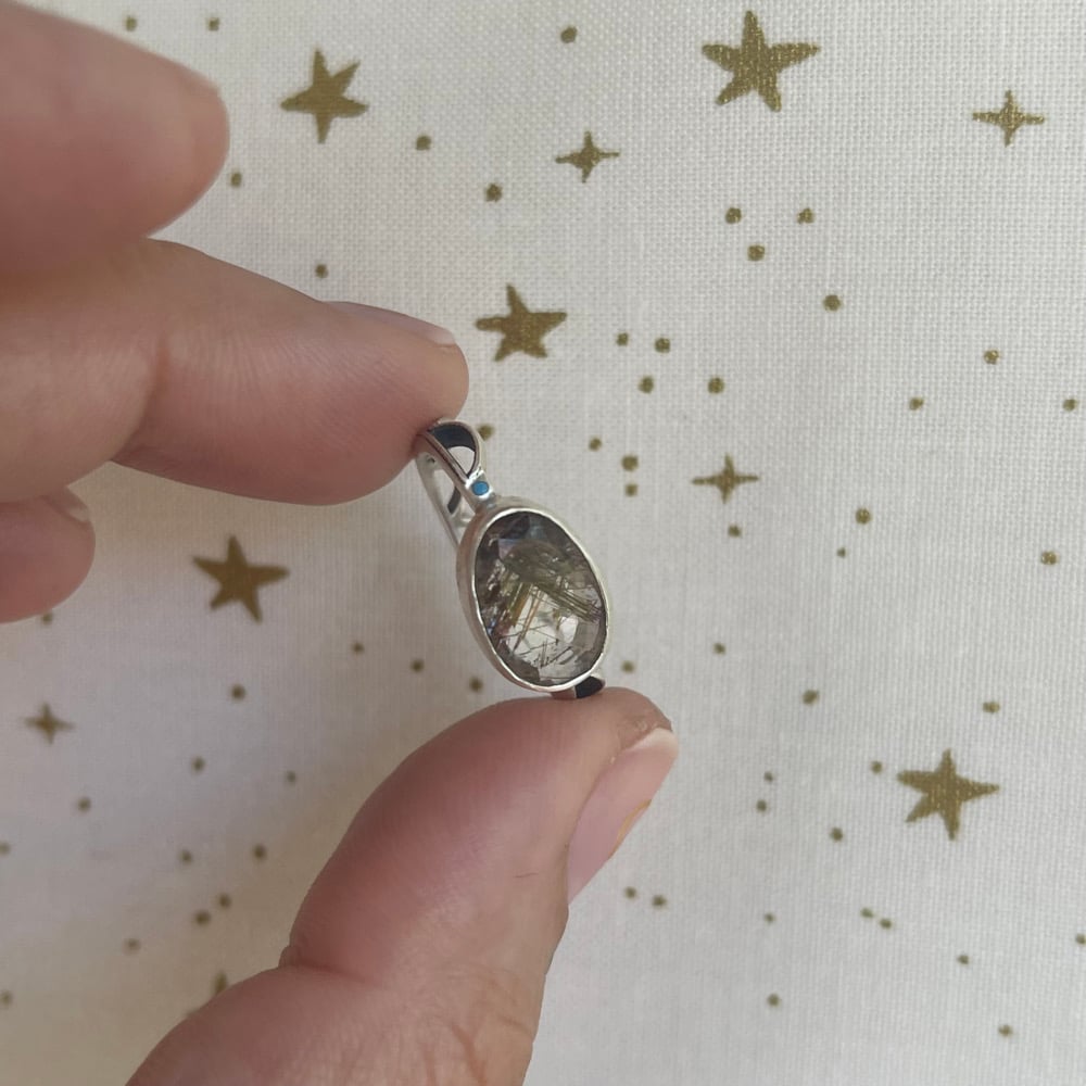 Image of gold hair ring