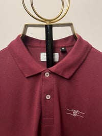 Image 3 of HANDSHAKE POLO BURGUNDY