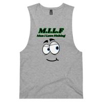 Image 3 of M.I.L.F Men’s drop arm tank top