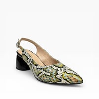 Image 3 of LOUJO ISLA BEIGE YELLOW SNAKE