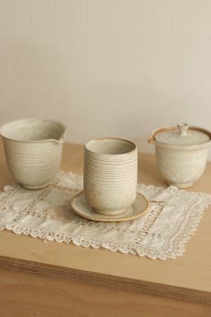 Image of Japanese-style tea set