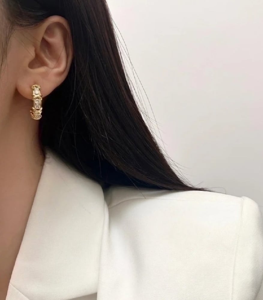 Image of Endless Joy Hoop Earrings