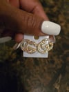 Double G Earrings (Rainbow Gold)