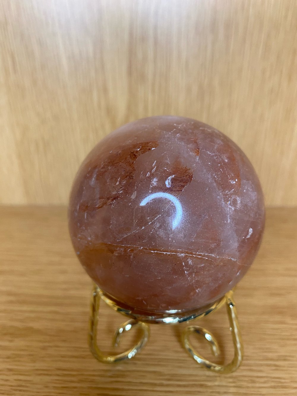 428g fire quartz sphere