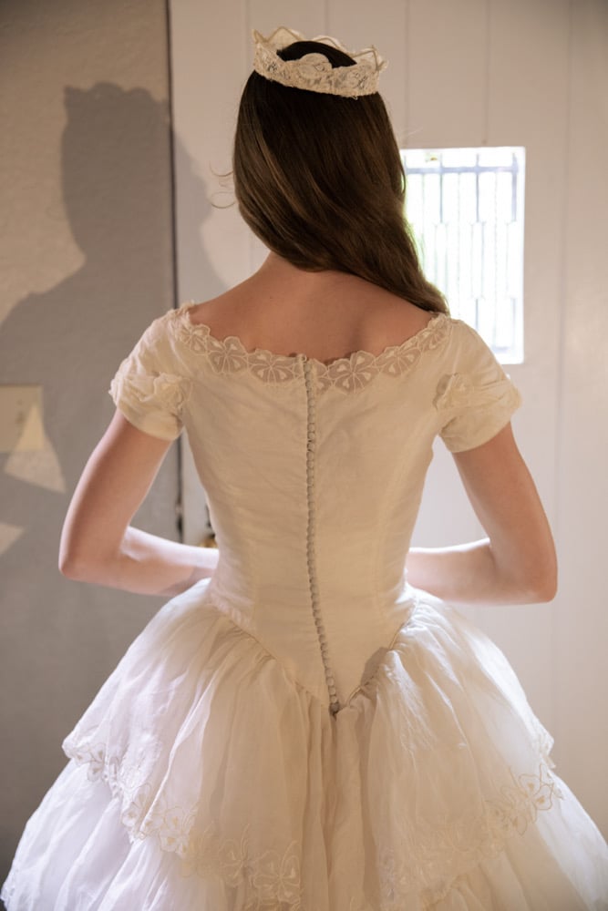 1950s Lucky Clover Gown | Estelle Amore 1950s Lucky Clover Gown | Estelle Amore