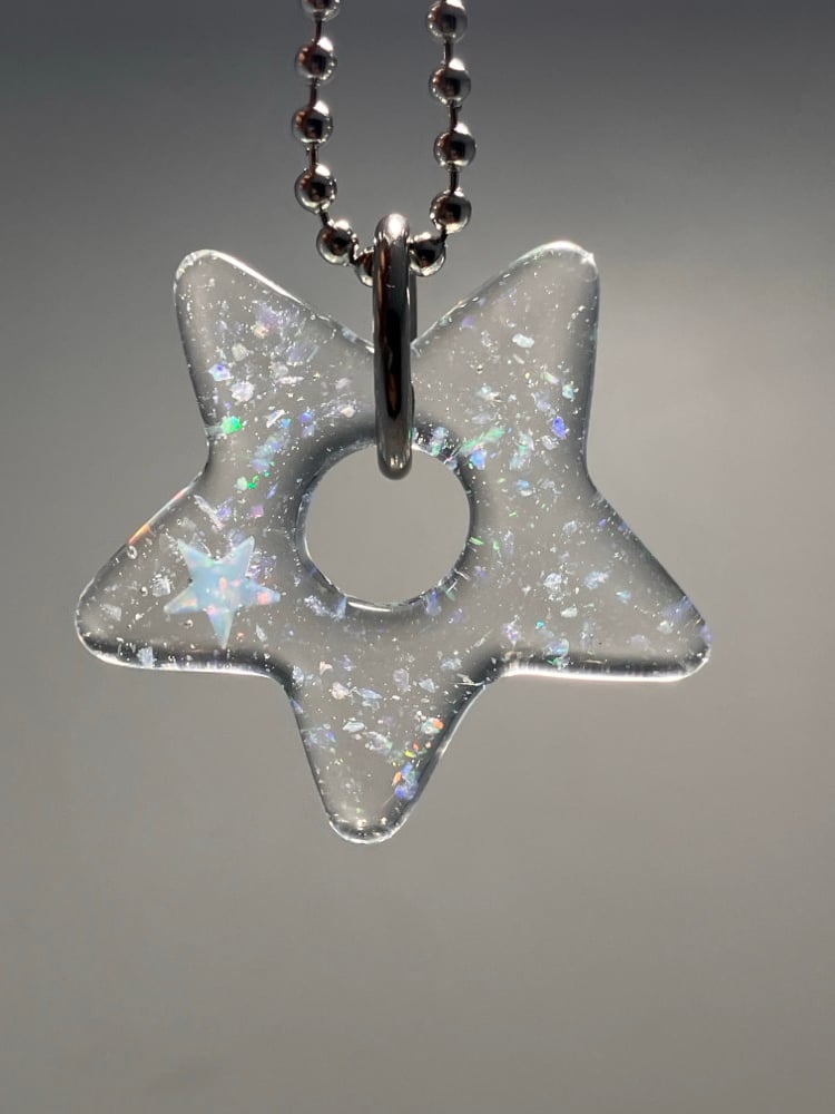 Image of crushed opal with star opal 