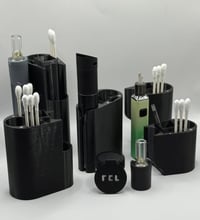 Image 2 of NEW V2 Pivot XL Case Kit | 5ml jar in base |Carry Q-Tips, hot knife, extra Pivot, chambers or more