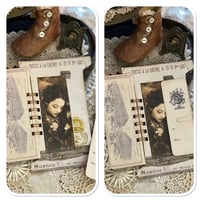 Image 10 of Junk Journal lace samples spool book