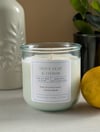 RECYCLED GLASS - OLIVE LEAF CITRON SOY WAX CANDLE