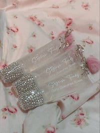 *BLINGALISCOUS Gloss Keychain* “Glass” Clear Gloss!