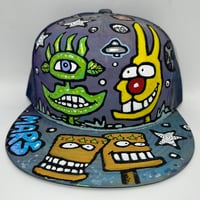Image 1 of Hand Painted Hat 357