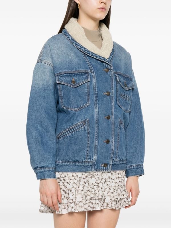 Image of ISABEL MARANT PIMIA JACKET DENIM