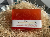 Image 1 of Pumpkin Spice Donuts Honeybee Glycerin Body Bar