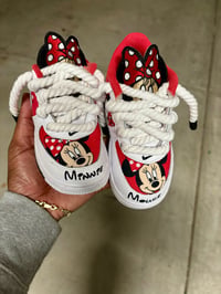 Image 1 of KIDS RED MINNIE MOUSE SHOES