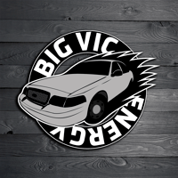 Image 4 of Big Vic Energy Vinyl Sticker 20 Pack